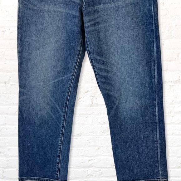 BANANA Republic High Rise Straight Leg Jeans Size 29 Medium Wash Ankle Length - Picture 9 of 10